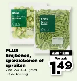 Aanbieding: Snijbonen, sperziebonen of spruiten
