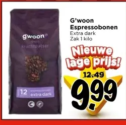 Aanbieding: G'woon Espressobonen