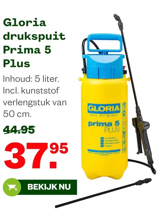 Aanbieding: Drukspuit Prima 5 Plus