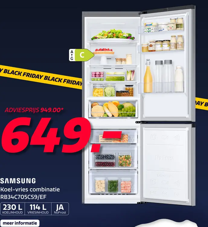 Aanbieding: Samsung RB34C705CS9/EF