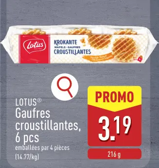Offre: Gaufres croustillantes