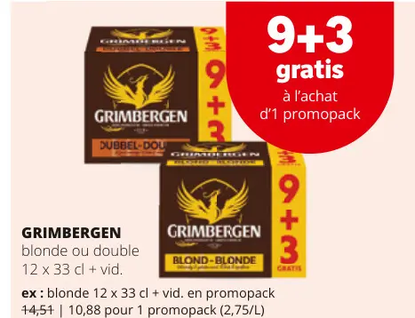 Offre: Blonde ou double