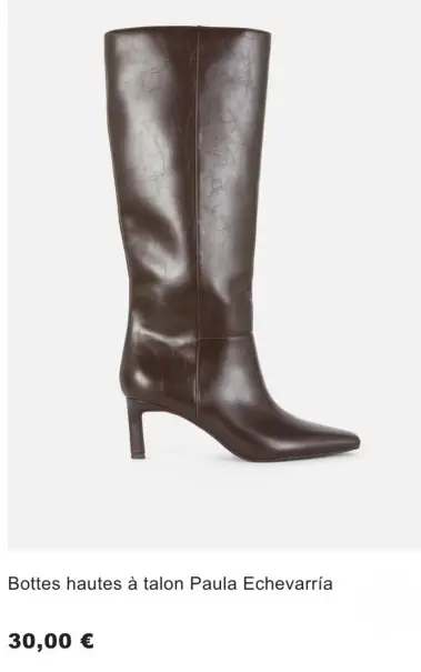 Offre: Bottes hautes à talon