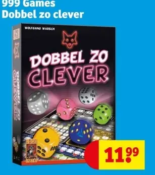 Aanbieding: Dobbel zo clever