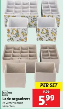 Aanbieding: Lade organizers