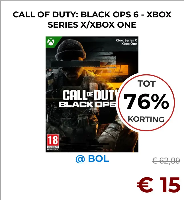 Aanbieding: Call of duty: black ops 6 - xbox