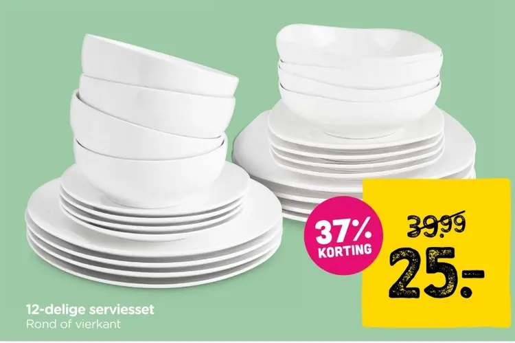 Aanbieding: serviesset