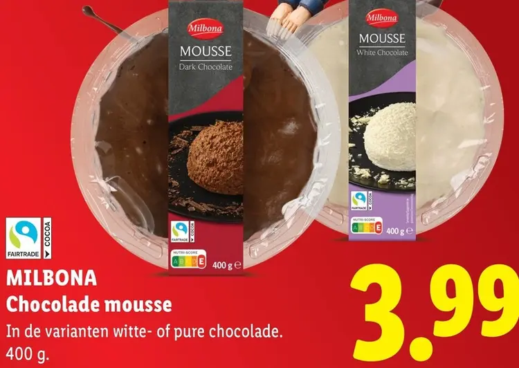 Aanbieding: Chocolade mousse
