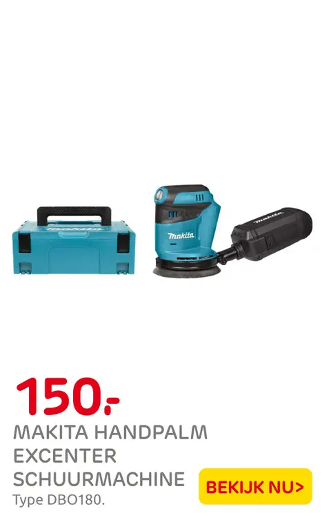 Aanbieding: Handpalm excenter schuurmachine