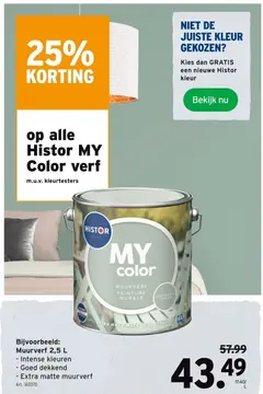 Aanbieding: Muurverf