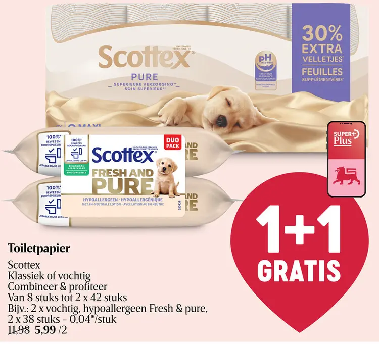 Promotie: Toiletpapier