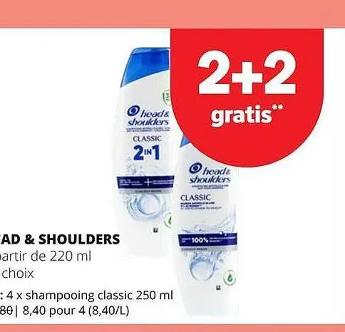 Offre: Shampooing classic