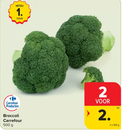 Promotie: Broccoli