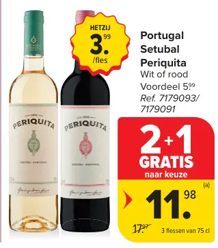 Promotie: Portugal Setubal Periquita