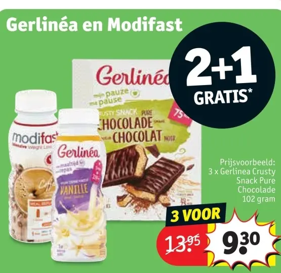 Promotie: Gerlinéa en Modifast