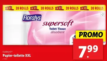 Offre: Papier-toilette XXL