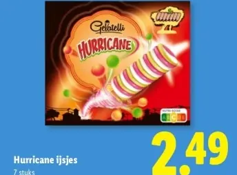 Aanbieding: Hurricane ijsjes