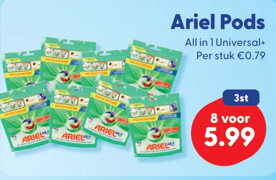 Aanbieding: Ariel Pods