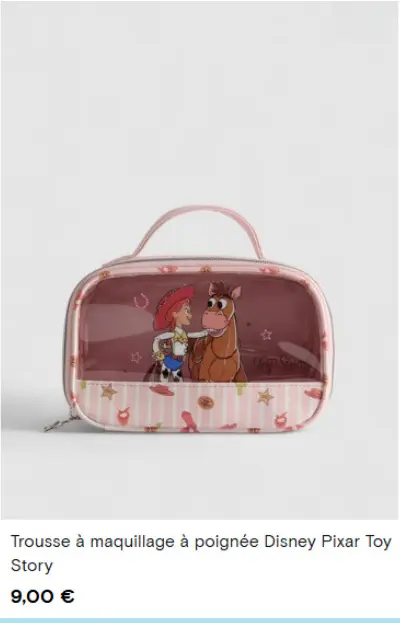 Offre: Trousse à maquillage à poignée Disney Pixar T