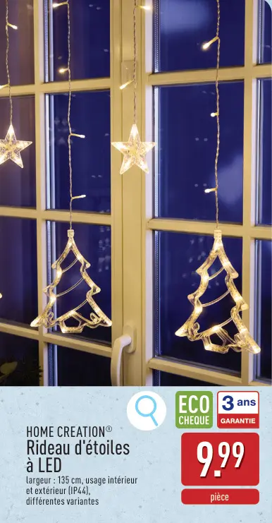 Offre: Rideau d'étoiles à LED