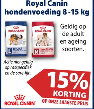 Aanbieding: Royal Canin hondenvoeding