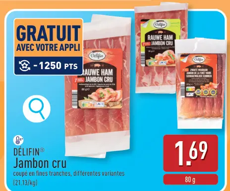 Offre: DÉLIFIN® Jambon cru