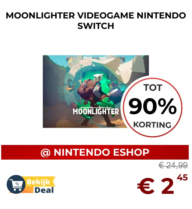 Aanbieding: Moonlighter videogame