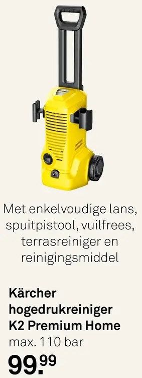 Aanbieding: Hogedrukreiniger K2 Premium Home