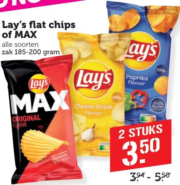 Aanbieding: Flat chips of MAX