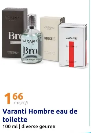 Aanbieding: Varanti Hombre eau de toilette