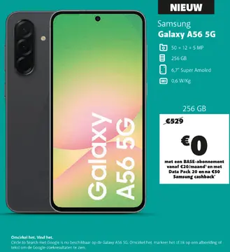 Aanbieding: Samsung Galaxy A56 5G