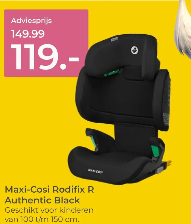 Aanbieding: Maxi-Cosi Rodifix R Authentic Black
