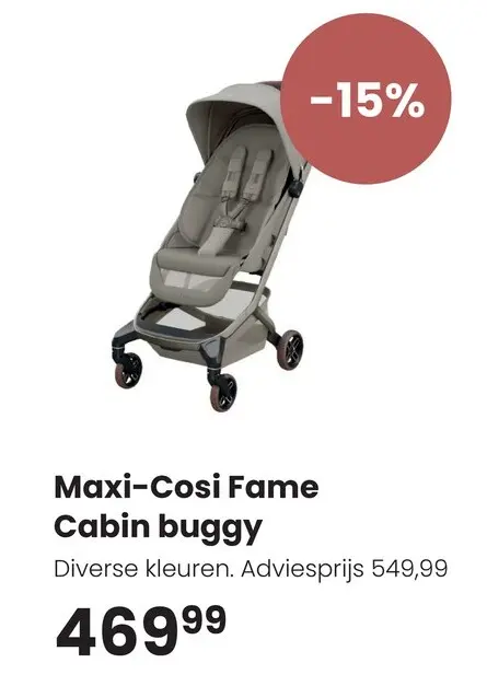 Aanbieding: Maxi-Cosi Fame Cabin buggy