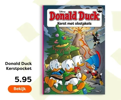 Aanbieding: Donald Duck Kerstpocket