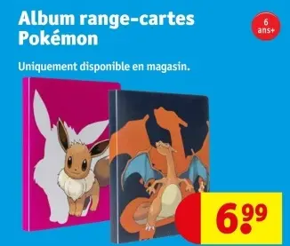Offre: Album range-cartes Pokémon