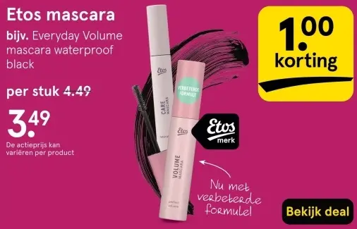 Aanbieding: Mascara