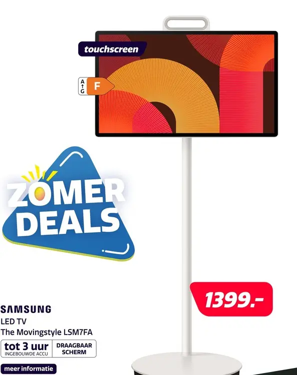 Aanbieding: Samsung 27" The Movingstyle LSM7FA
