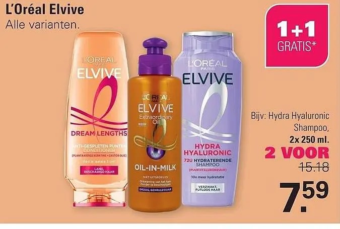 Aanbieding: L'Oréal Elvive