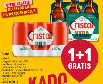 Offre: Bière blonde | Pils | 5% ALC. | Canette