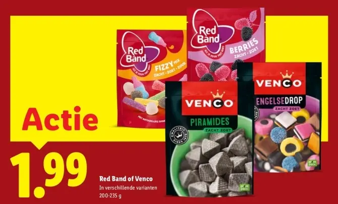 Aanbieding: Red Band or Venco