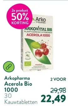 Aanbieding: Arkopharma Acerola Bio 1000