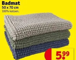 Promotie: Badmat