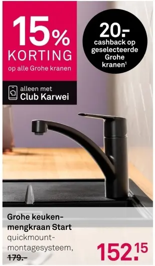Aanbieding: keuken-mengkraan Start