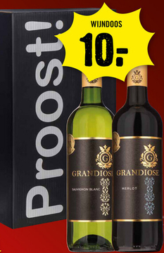 Aanbieding: GRANDIOSE - Merlot - Sauvignon Blanc
