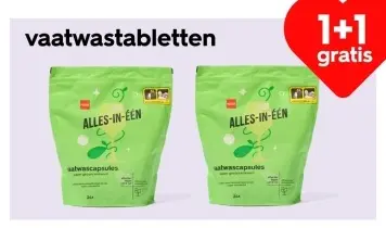 Aanbieding: Vaatwastabletten