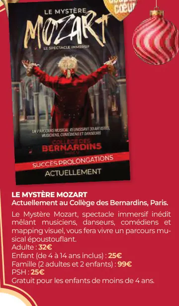 Offre: Le mystère mozart