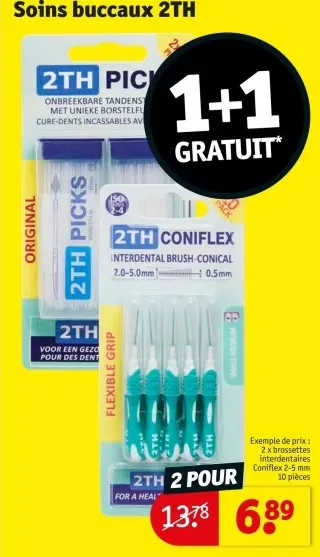 Offre: 2TH coniflex interdental brush-conical