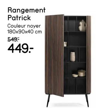 Offre: Rangement Patrick