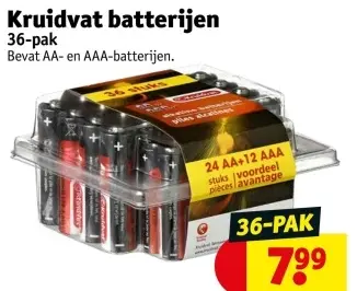 Promotie: Batterijen