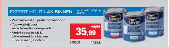 Promotie: Expert hout lak binnen